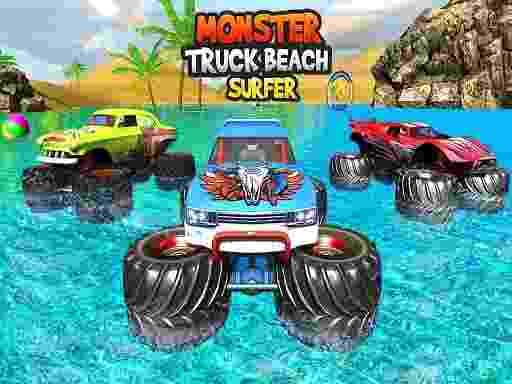 MONSTER TRUCK WATER SURFING
