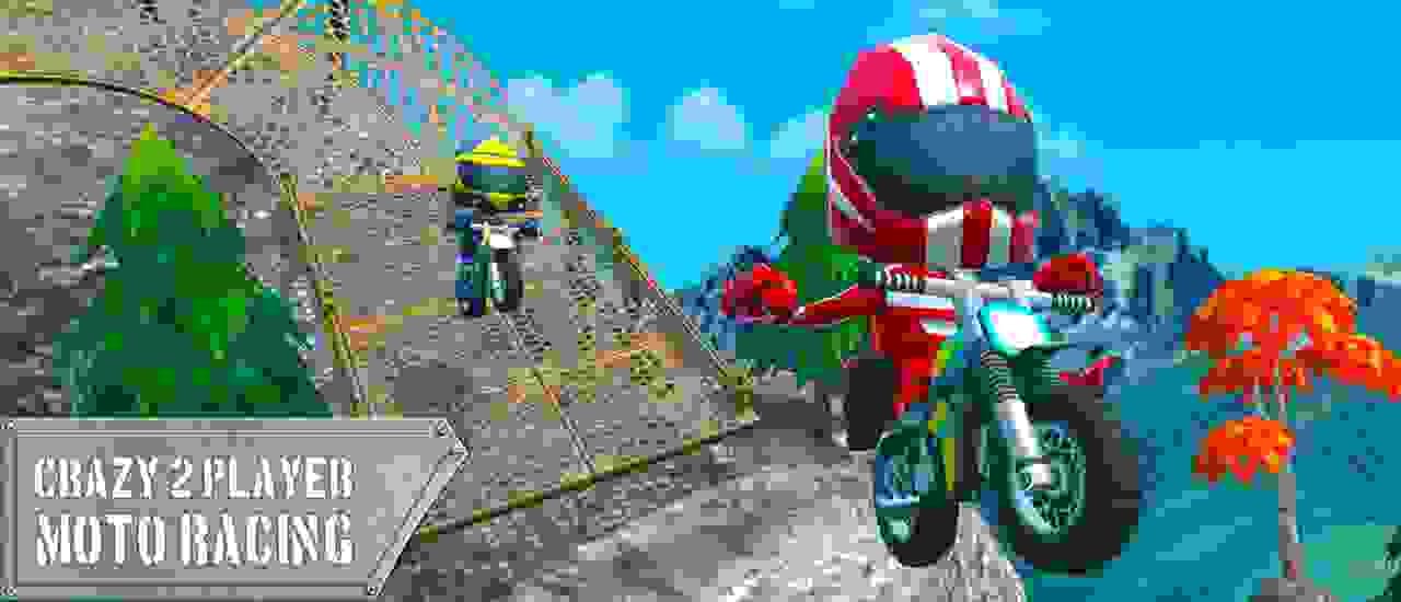 CRAZY 2 PLAYER MOTO RACING