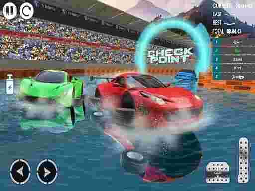 WATER CAR STUNT