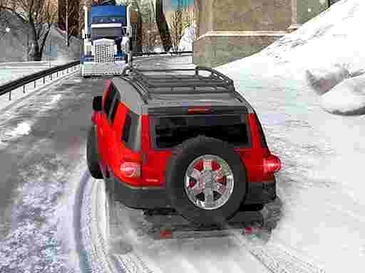 HEAVY JEEP WINTER DRIVING