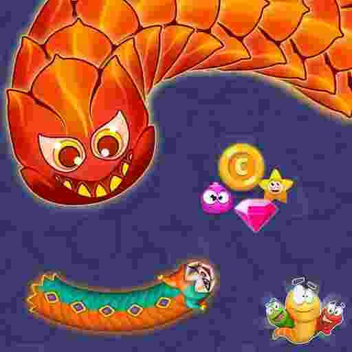 WORM HUNT - SNAKE GAME IO ZONE