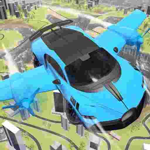 REAL SPORTS FLYING CAR 3D