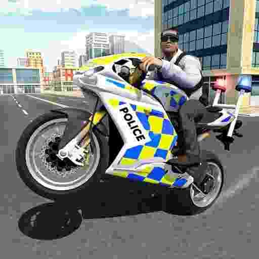 POLICE CHASE MOTORBIKE DRIVER